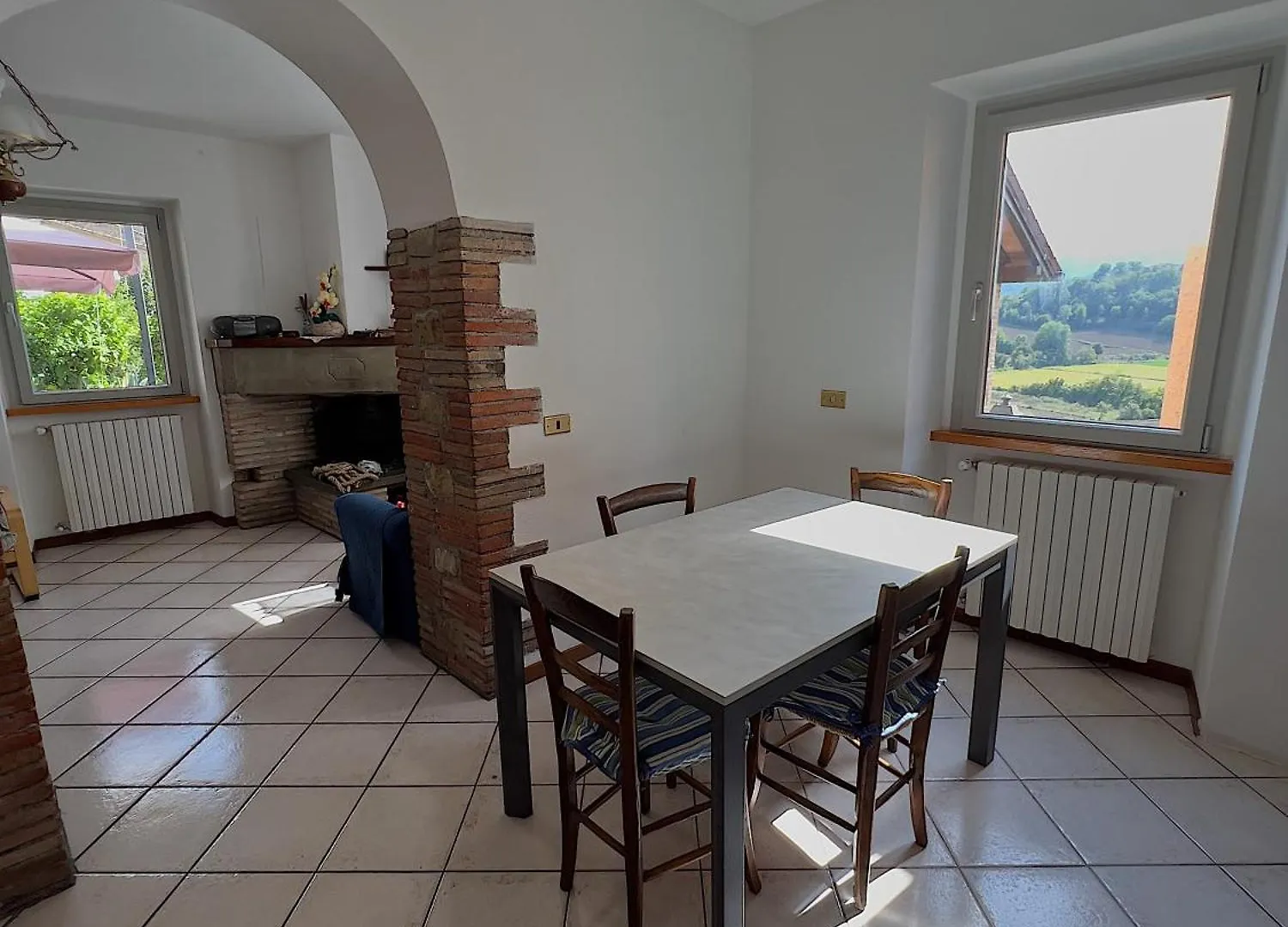 הוילה Monterchi Terrazza Sul Borghetto בית נופש